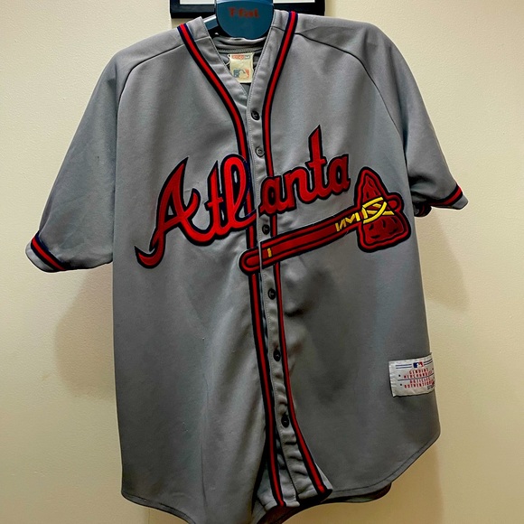 Vintage Atlanta Braves MLB Jersey - Picture 1 of 3